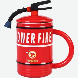 Кружка для пива HOMECLUB Гидрант, с крышкой, керамика, Арт. MU-23