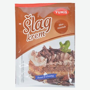 Сливки для взбивания Yumis сухие шоколадные, 60 г