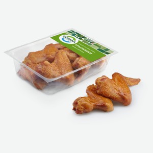 Крылышки варено-копченые «Окраина», 1 упаковка ~ 0,4 кг