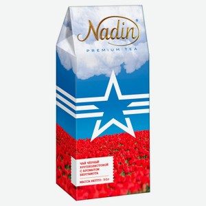 Чай черный Nadin Праздничная звезда крупнолистовой, 50 г