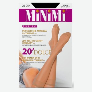 Гольфы женские Minimi Dolce 20 den черные
