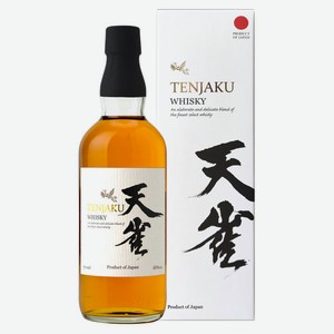 Виски TENJAKU в подарочной упаковке Япония, 0,7 л
