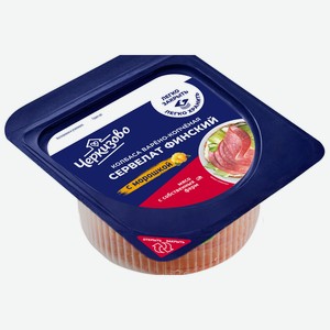 Колбаса варено-копченая Черкизово Сервелат Финский нарезка 250 г