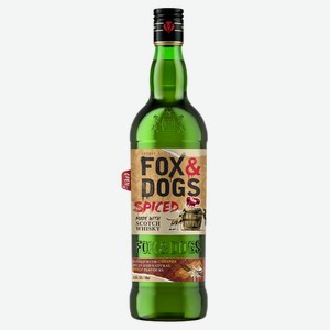 Виски Fox and Dogs Спайсд Россия, 0,7 л