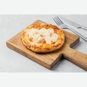 Пицца с ветчиной куриной и сыром (мини)