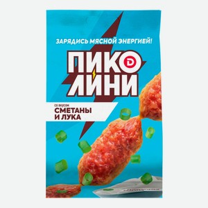 Колбаски Дымов Пиколини сырокопченые сметана и лук 50 г