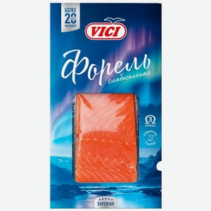 Форель Vici филе-кусок слабосоленая 200г, 200 г