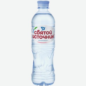 Вода питьевая негазированная Святой Источник, 0.5 л
