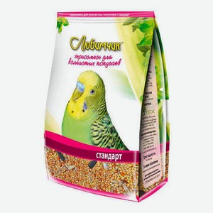 Корм для попугаев «Любимчик» зерносмесь стандарт, 500 г