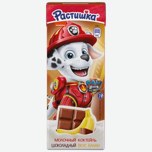 Коктейль молочный РАСТИШКА банан 2%, 210