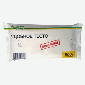 Тесто «Каждый день» дрожжевое сдобное, 500 г