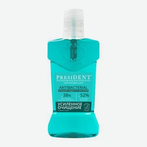 Ополаскиватель для полости рта Antibacterial President 400мл