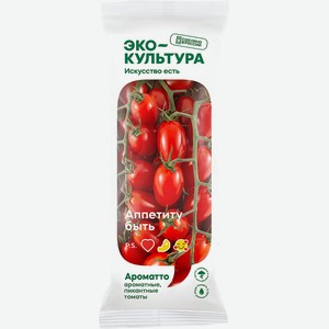 Томаты Прочие Товары черри сливовидные на ветке Ароматто, Россия, 250 г