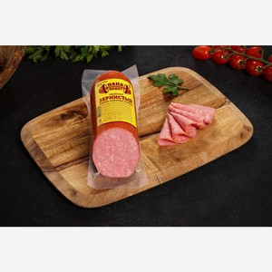 Колбаса ПАПА МОЖЕТ сервелат Зернистый в/к в/у, Россия, 350 г