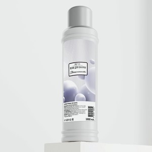 CRAZY KISS Пена для ванны  Тихая нежность  без запаха, 1 шт.