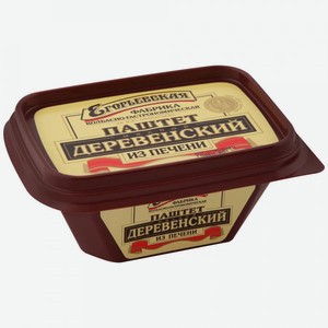 Паштет Егорьевская колбасно-гастрономическая фабрика Деревенский, 150 г