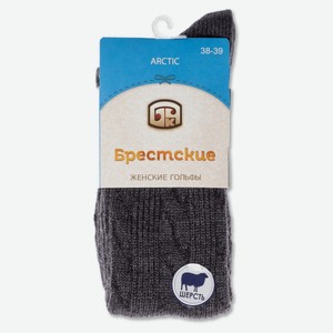 Гольфы женские «Брестские» серый, р.25