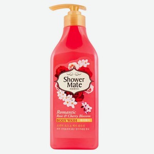 Гель для душа Shower Mate Роза и вишневый цвет, 550 г