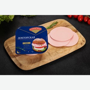 Колбаса МК КЛИНСКИЙ Докторская вареная нар, Россия, 190 г