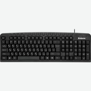 Клавиатура проводная Defender Focus HB-470 (45470)