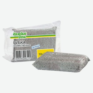 Губка в сетке «Каждый день» 10х7 см, 1 шт