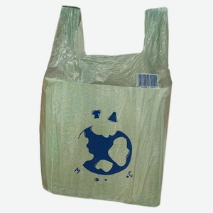 Пакет целлофановый зеленый, 45x52 см