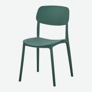 Пластиковый стул для дома темно-зеленый 48*48*79см