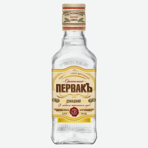 Настойка горькая «Первакъ» замутненый, 0,25 л