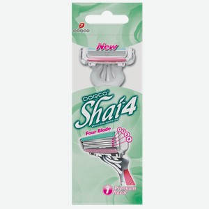 Станок одноразовый ДОРКО, женский, 4лезвия, увлажняющая полоса, 1шт.