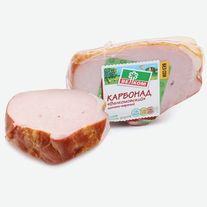 Карбонад Велком Велкомовский копчено-вареный, 350 г
