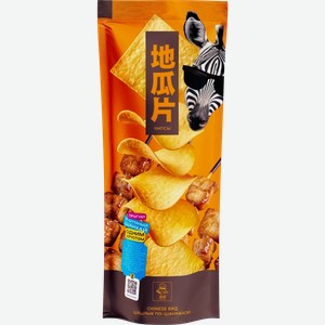 Чипсы пшенично-ямсовые ЮЙМЭЙ со вкусом шанхайского шашлыка, 90г