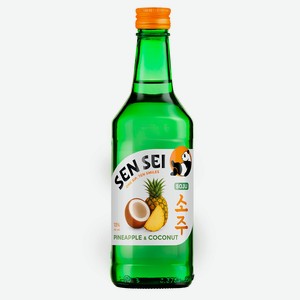 Аперетив Sen Sei со вкусом ананаса и кокоса Россия, 375 мл
