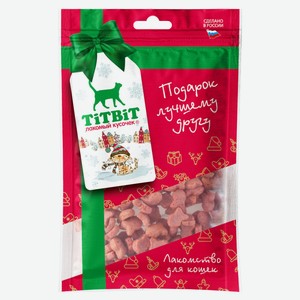 Лакомство для кошек TiTBiT Крекер рыбки, 80 г
