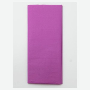 Бумага флористическая упаковочная тишью «Азалия Декор» 10 листов 50x66 см фуксия для цветов и подарков, 1 шт