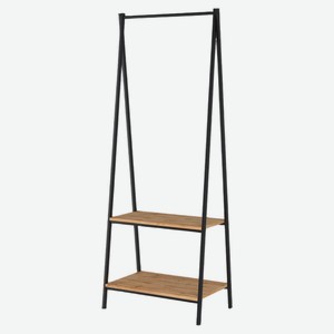 Вешалка напольная гардеробная Алабама 22 черная, 72х37х173 см