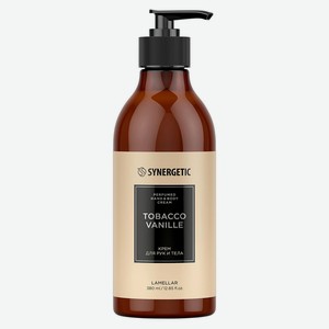 Крем для рук и тела Synergetic табак ваниль, 380 мл