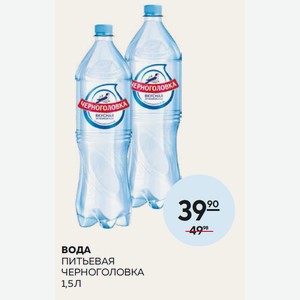 Вода Питьевая Черноголовка 1,5 Л