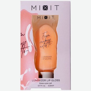 Блеск для губ Mixit Make Up Luminizer Lip Gloss Star Kiss 01 5мл, 5 мл