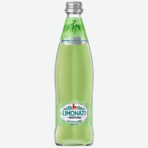 Грузинский лимонад Limonati by Borjomi Тархун газированный 500мл, 500 мл