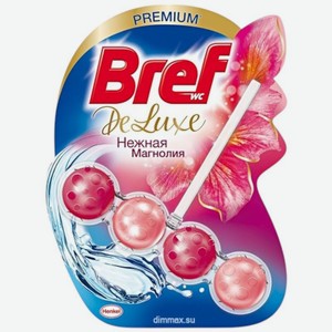 Чистящее средство Бреф Делюкс Нежная магнолия для унитаза 50г 1шт., 1 шт