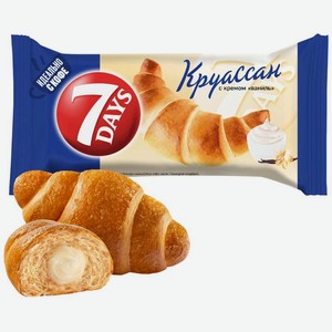 Круассан 7Days с кремом Ваниль 65г, 65 г
