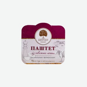 Паштет Добринское ФХ из говяжьей печени 100 г