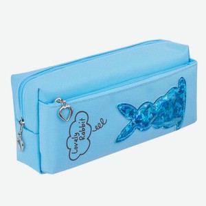 ЮНЛАНДИЯ Пенал-косметичка Зайка, Голубой