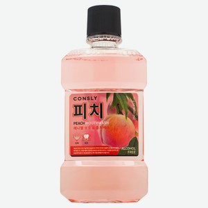 Ополаскиватель для рта CONSLY с пряным вкусом персика, 250 мл