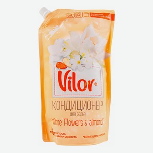 Кондиционер для белья Vilor Миндаль и белые цветы 1 л