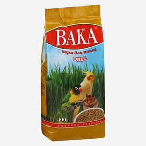 Корм для птиц «Вака» овес, 400 г