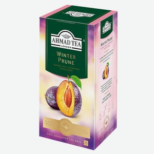Чай Ахмад Черный Зимний Чернослив 25пак