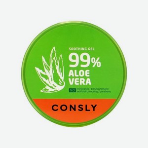 Гель для лица Consly с экстрактом алоэ вера успокаивающий 300мл