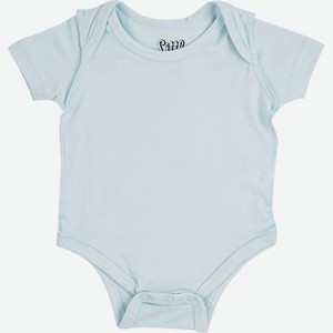 Боди дет LITTLE TIMES корот.рукав light blue р.86 EKL2205, Бангладеш