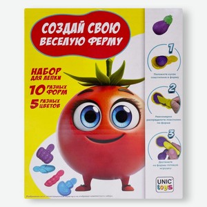 Набор Unic-Toys для лепки для детей старше трех лет 16 предметов, 16 шт